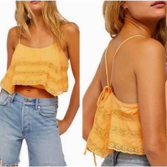 Free People - Flowy Cami Size M - Picture 1 of 8